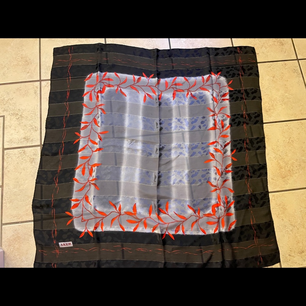 Aker Silk Scarf